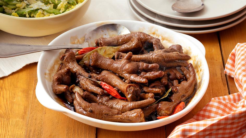 Chicken Feet Adobo with Oyster Sauce
