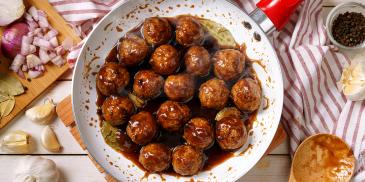 Adobo Meatballs