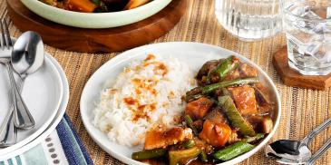 Pinakbet with Oyster Sauce