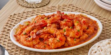 Buttered Shrimp with Garlic