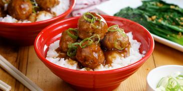 Meatballs with Oyster Sauce